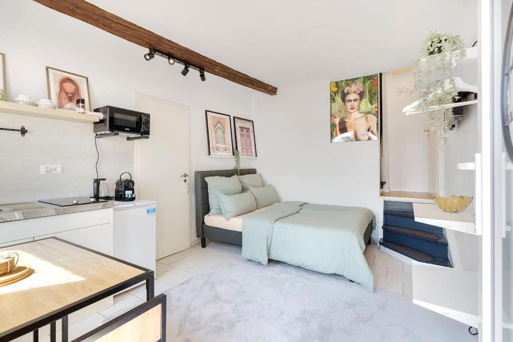 Tiny Apartment With Spacious Terrace On The Rhine Neuwied Extérieur photo